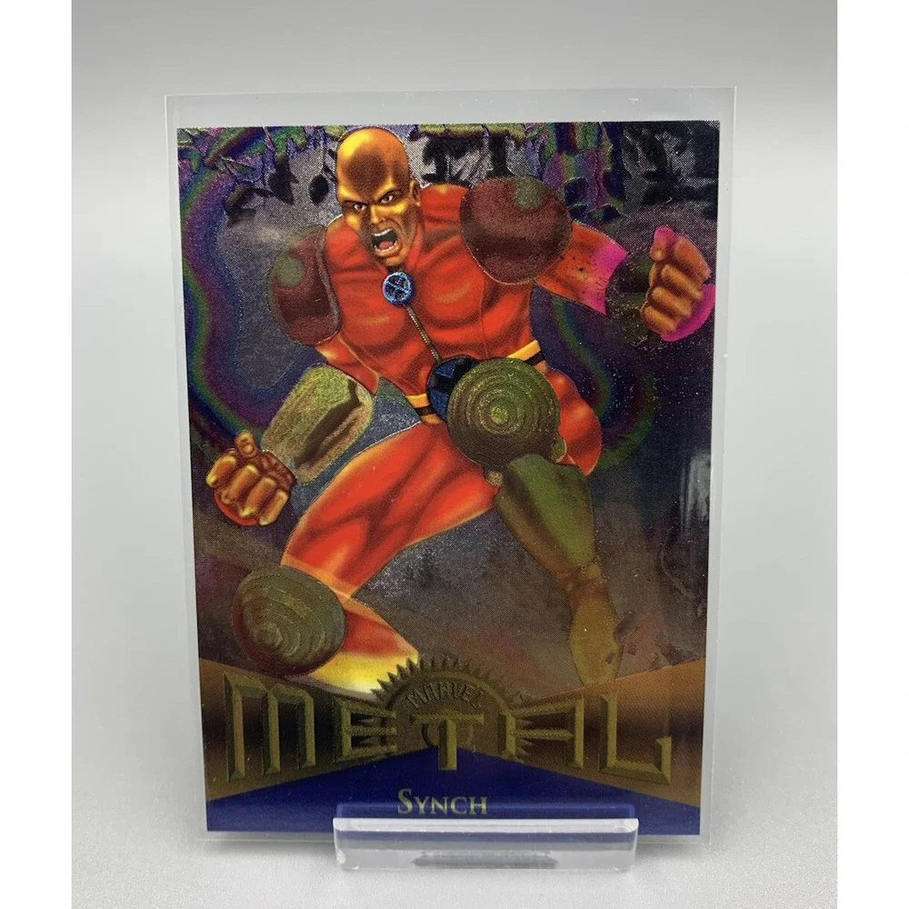 1995 Fleer Marvel Metal #122 Synch         ‎   (marvel universe skybox)